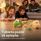DuelSnake: Tableta poate să aștepte. Frații se întrec, părinții râd pe canapea.