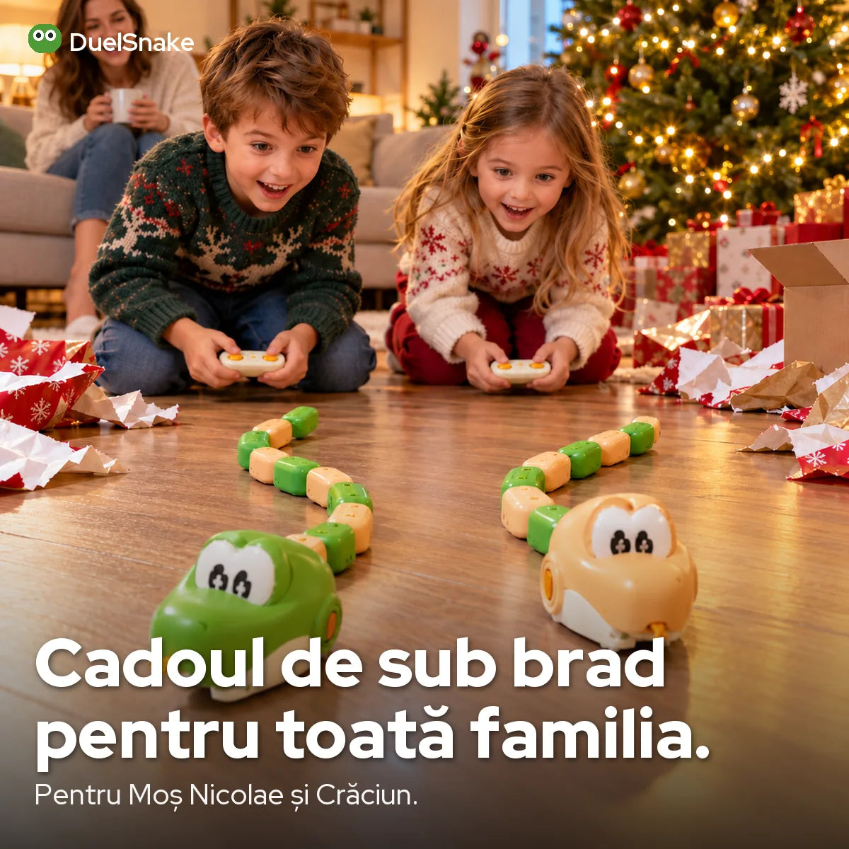 DuelSnake: Cadoul de sub brad pentru toată familia. Pentru Moș Nicolae și Crăciun.